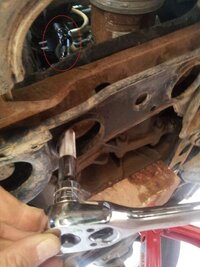 Driver side mount lower bolt.jpg